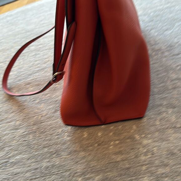 Gucci Bamboo Leather Top Handle Daily Bag Orange leather - Picture 10 of 16